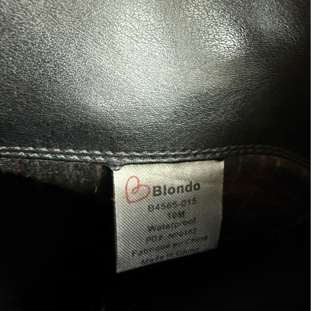 Blondo Black Over the Knee Boots size 10 women’s - Picture 7 of 9